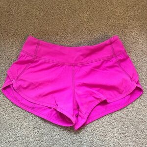 lululemon kids pink shorts